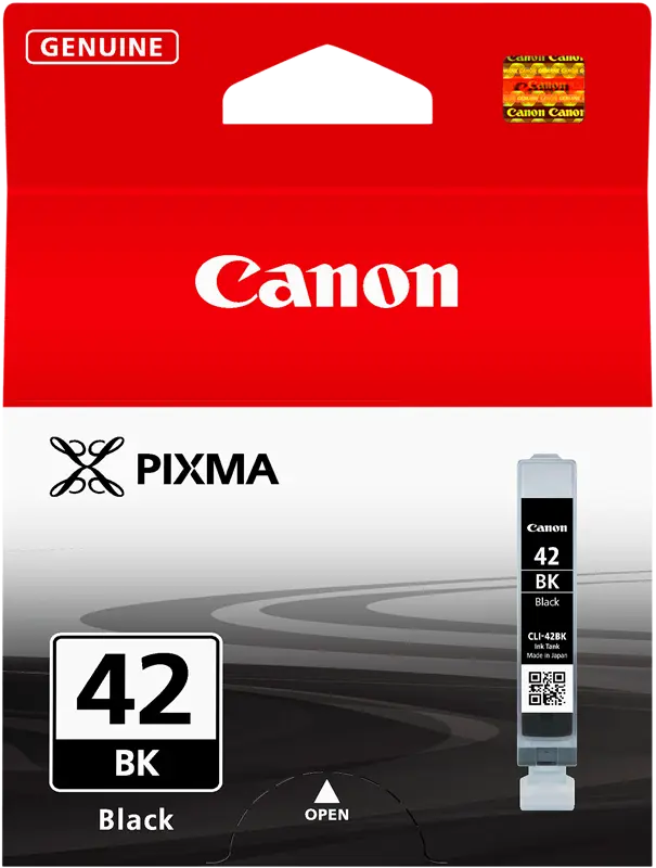 Original Canon CLI-42bk Schwarz Druckerpatrone 6384B001