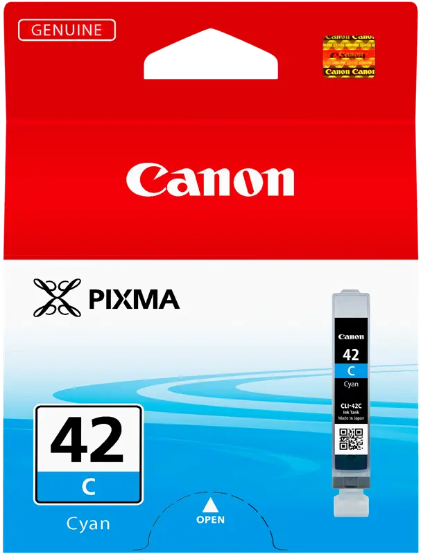 Original Canon CLI-42c Cyan Druckerpatrone 6385B001