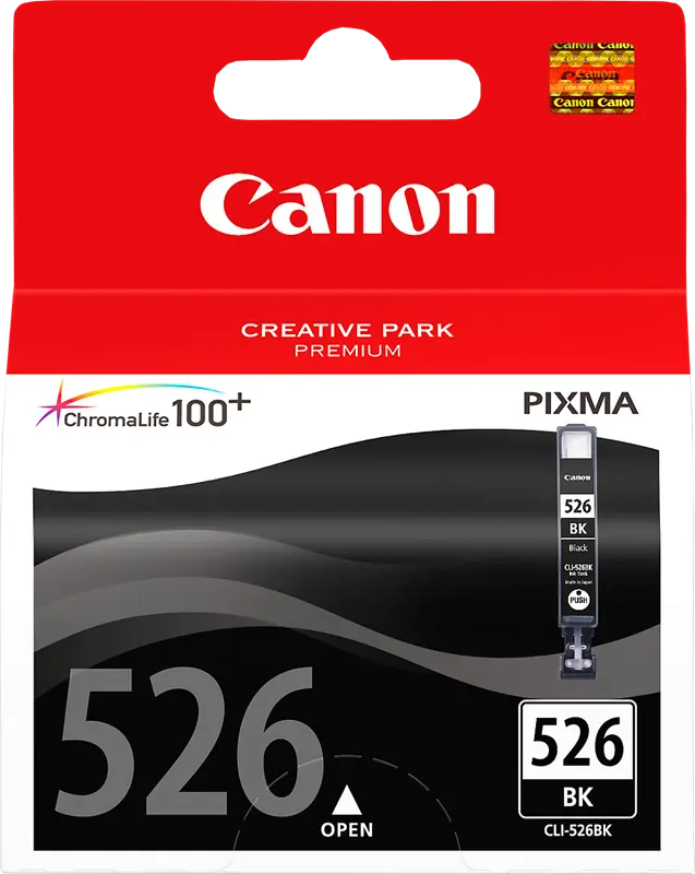 Original Canon CLI-526bk Schwarz Druckerpatrone 4540B001