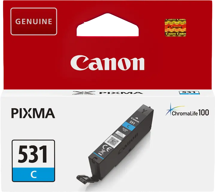 Original Canon CLI-531c Cyan Druckerpatrone 6119C001