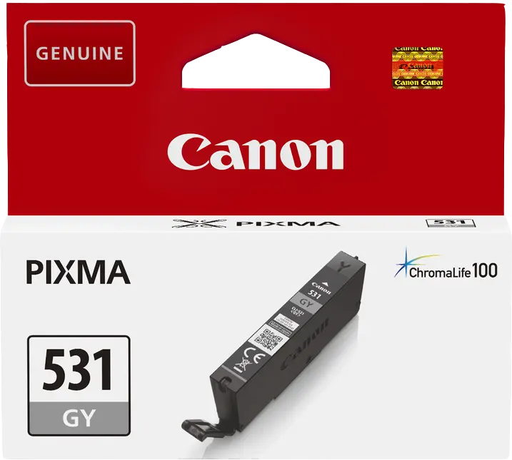 Original Canon CLI-531gy Grau Druckerpatrone 6122C001