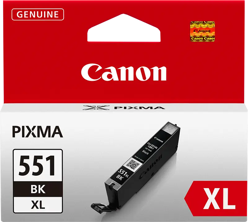 Original Canon CLI-551BK XL Schwarz Druckerpatrone 6443B001