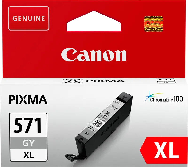 Original Canon CLI-571gy XL Grau Druckerpatrone 0335C001