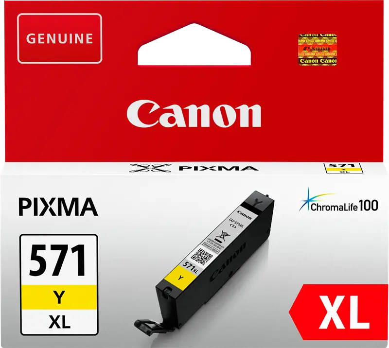 Original Canon CLI-571y XL Gelb Druckerpatrone 0334C001