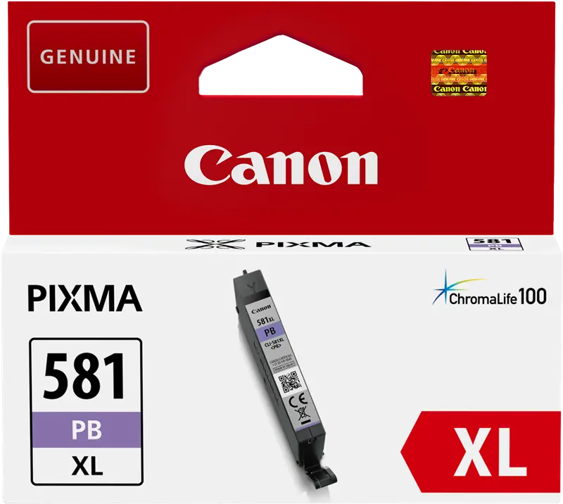Original Canon CLI-581pb XL Blau Druckerpatrone 2053C001