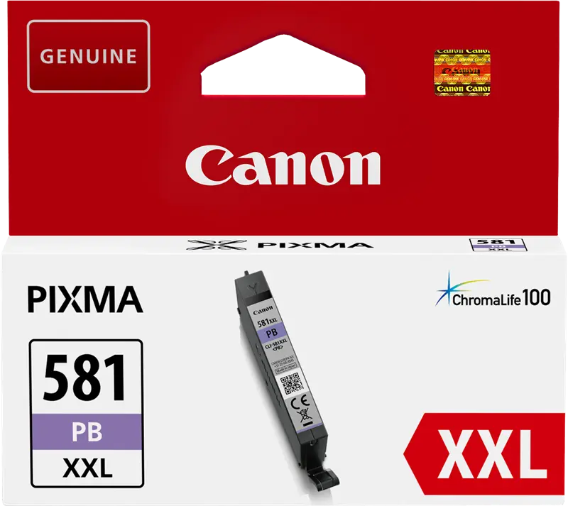 Original Canon CLI-581pb XXL Blau Druckerpatrone 1999C001