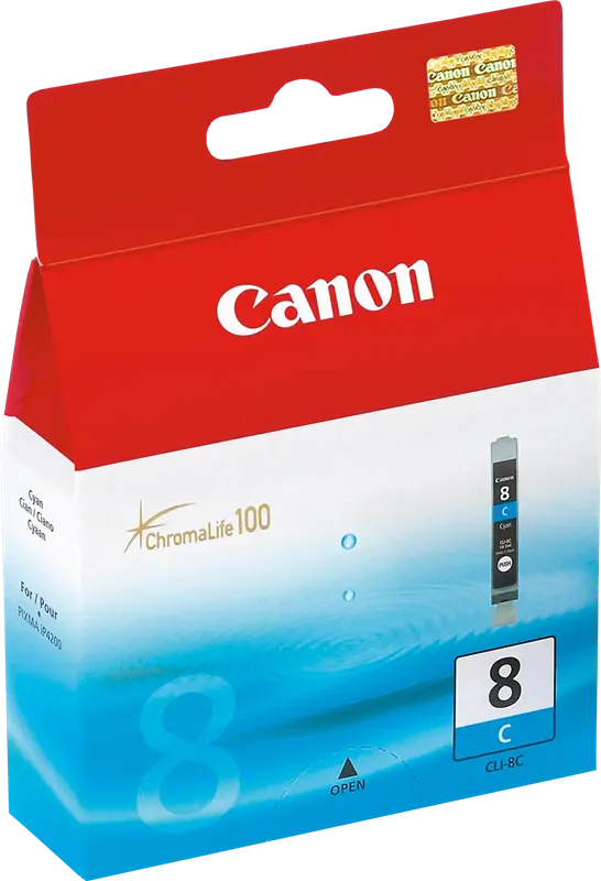 Original Canon CLI-8c Cyan Druckerpatrone 0621B001