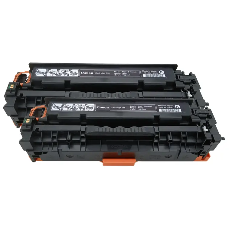 Original Canon Doppelpack 718 BK | 2662B017 Farbe