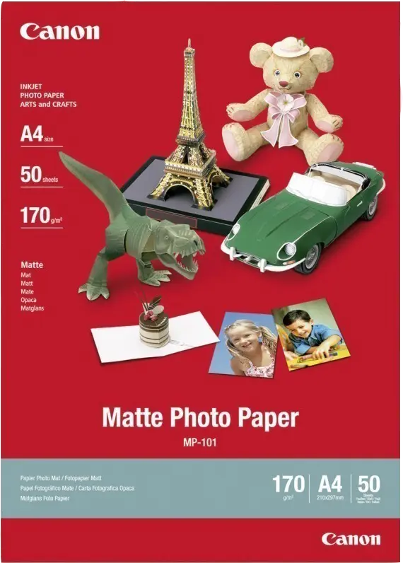 Original Canon Matte Photo Paper A4 Weiss