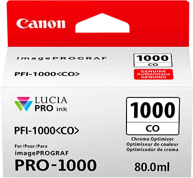Original Canon PFI-1000co Transparent Druckerpatrone 0556C001