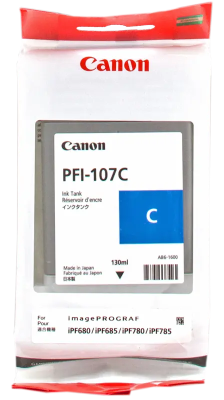Original Canon PFI-107c Cyan Druckerpatrone 6706B001