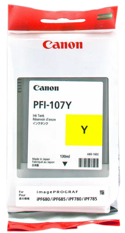 Original Canon PFI-107y Gelb Druckerpatrone 6708B001