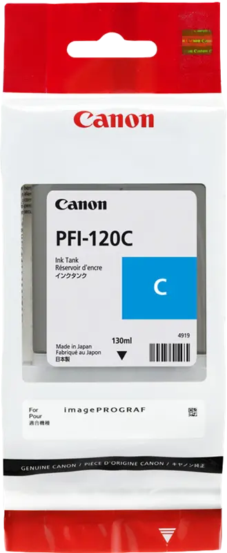 Original Canon PFI-120c Cyan Druckerpatrone 2886C001