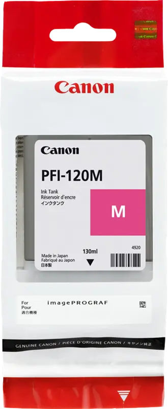 Original Canon PFI-120m Magenta Druckerpatrone 2887C001