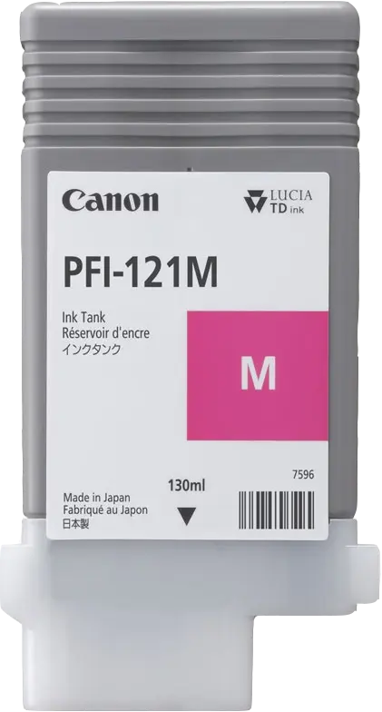 Original Canon PFI-121m Magenta Druckerpatrone 6267C001