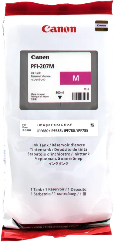 Original Canon PFI-207m Magenta Druckerpatrone 8791B001