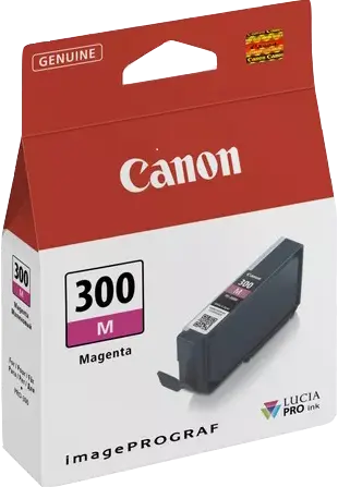 Original Canon PFI-300m Magenta Druckerpatrone 4195C001