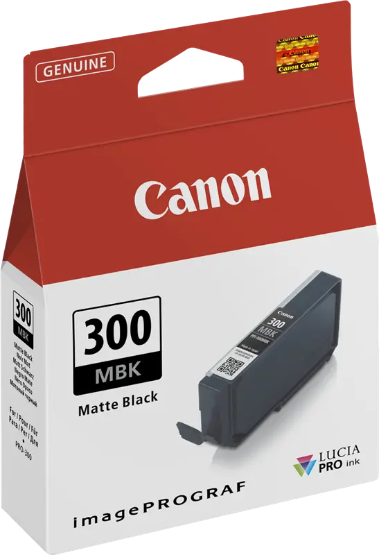 Original Canon PFI-300mbk Schwarz (Matt) Druckerpatrone 4192C001