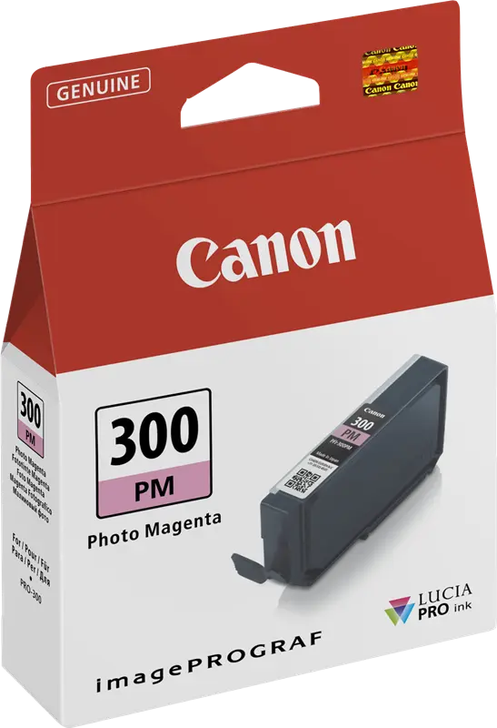 Original Canon PFI-300pm Magenta (Foto) Druckerpatrone 4198C001