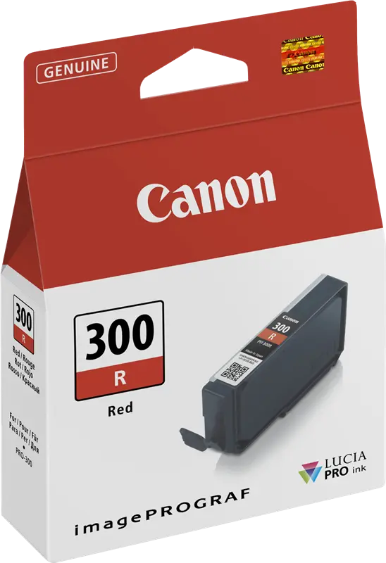 Original Canon PFI-300r Rot Druckerpatrone 4199C001