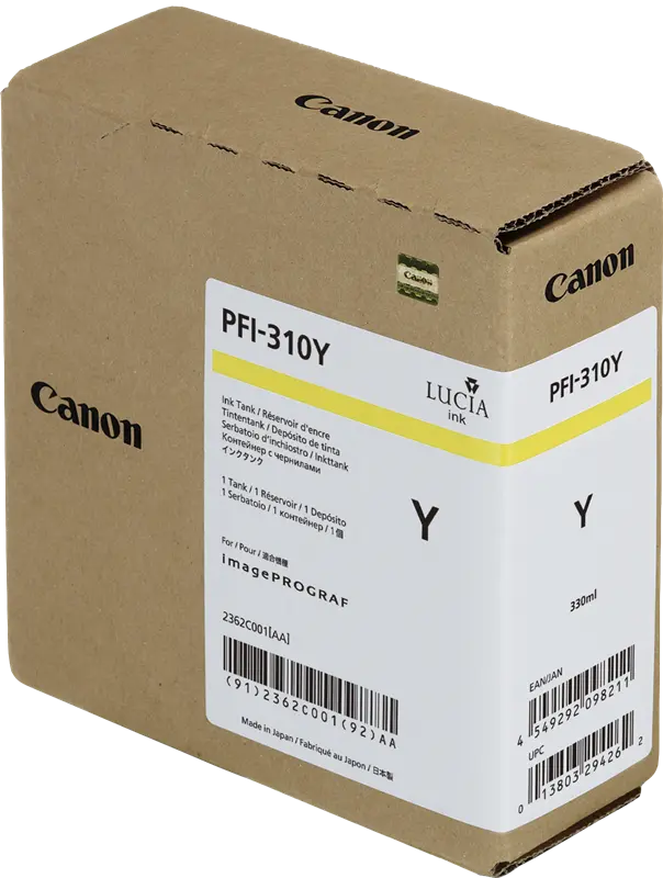 Original Canon PFI-310y Gelb Druckerpatrone 2362C001