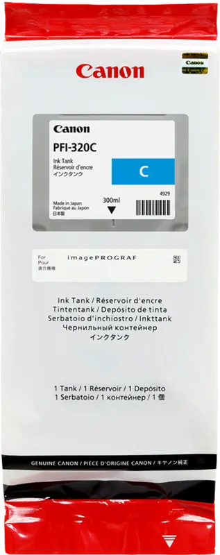 Original Canon PFI-320c Cyan Druckerpatrone 2891C001