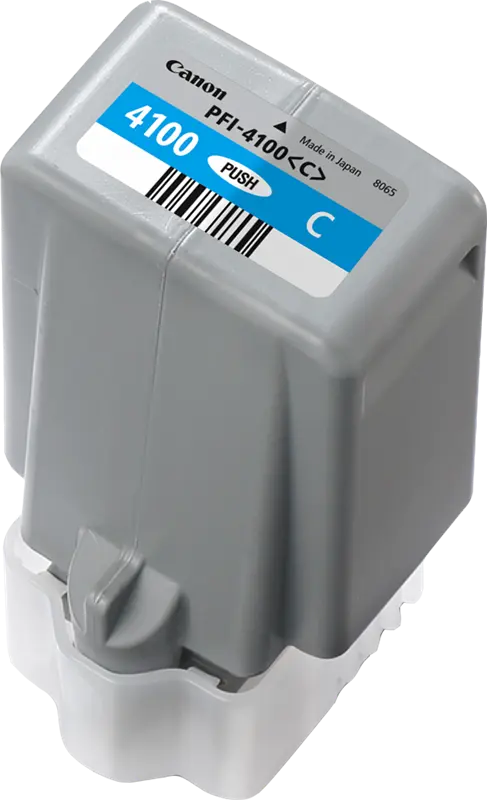 Original Canon PFI-4100c Cyan Druckerpatrone 6778C001