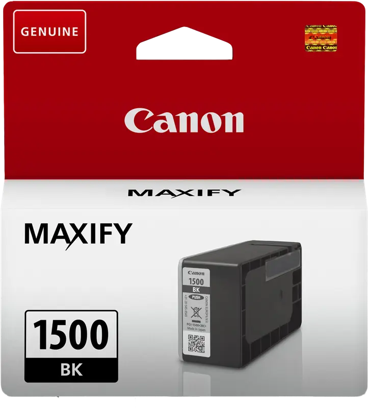 Original Canon PGI-1500bk Schwarz Druckerpatrone 9218B001