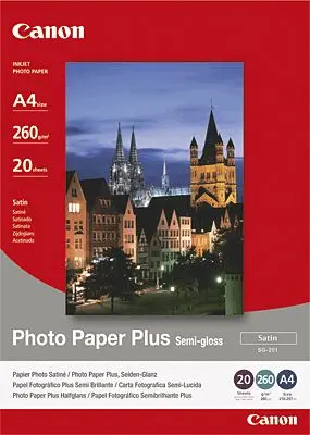 Original Canon Photo Papier Plus Semi-gloss A4 Weiss