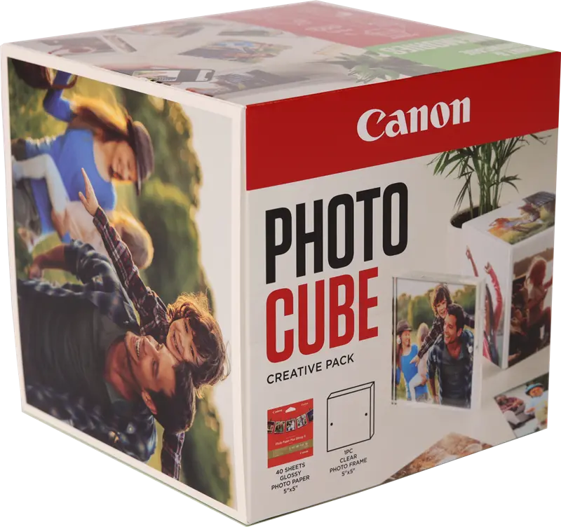 Original Canon PP-201 - Glänzend - grün - 130 x 130 mm 40 Blatt Fotopapier Grün