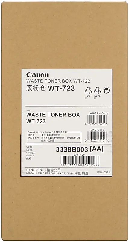 Original Canon WT-723 Resttonerbehaelter 3338B003