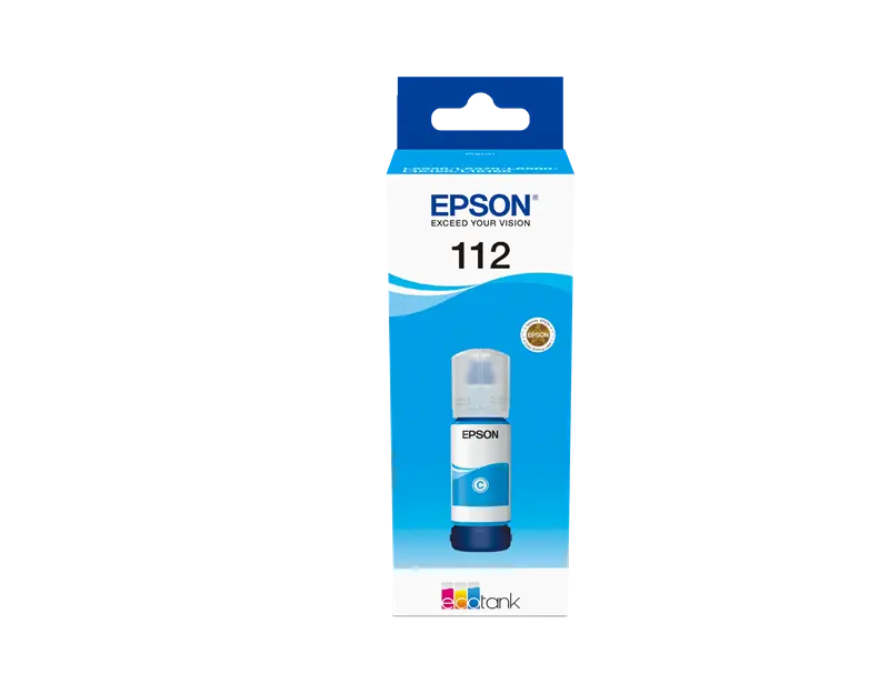 Original Epson 112 Cyan Druckerpatrone C13T06C24A
