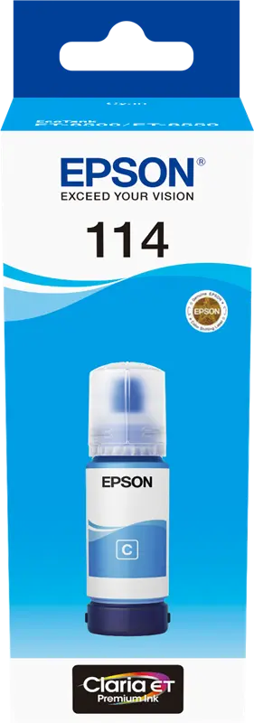 Original Epson 114 Cyan Druckerpatrone C13T07B240