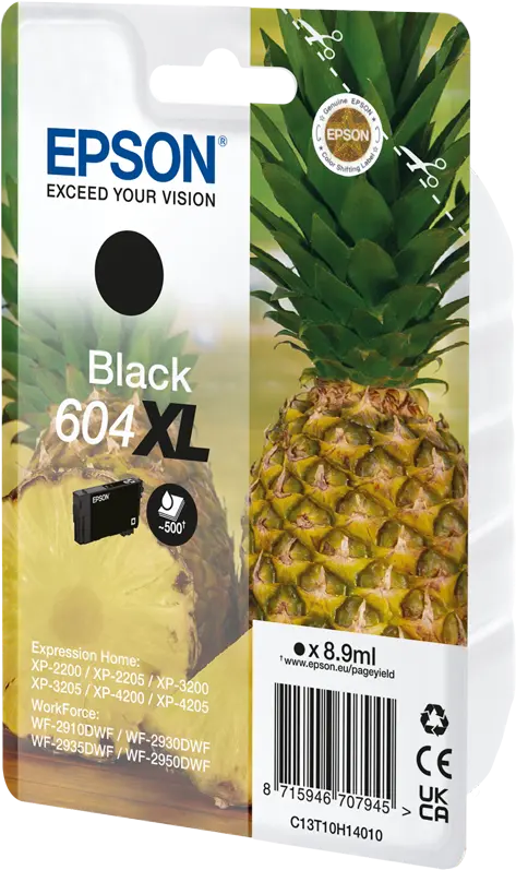 Original Epson 604 XL Schwarz Druckerpatrone C13T10H14010