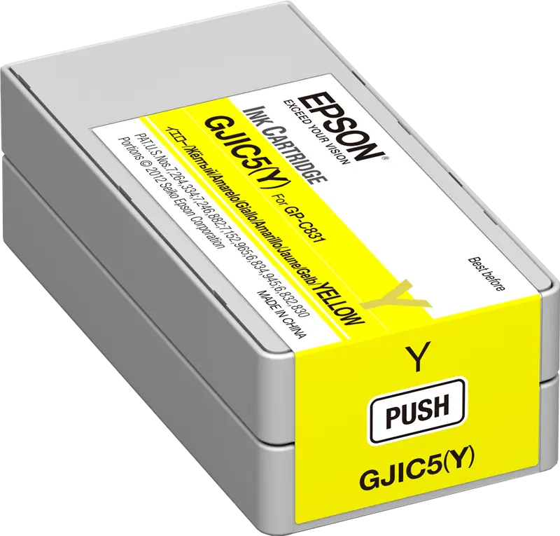 Original Epson GJIC5-Y Gelb Druckerpatrone C13S020566