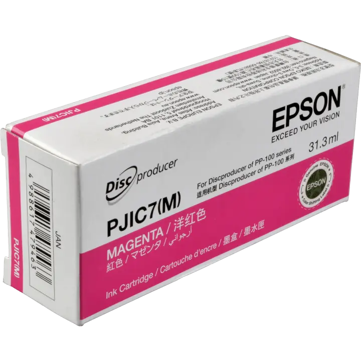 Original Epson PJIC7(M) Magenta Druckerpatrone C13S020691