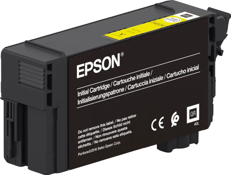 Original Epson T40C440 Gelb Druckerpatrone C13T40C440