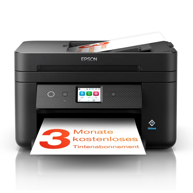 Original Epson WorkForce WF-2960DWF Multifunktionsdrucker Schwarz