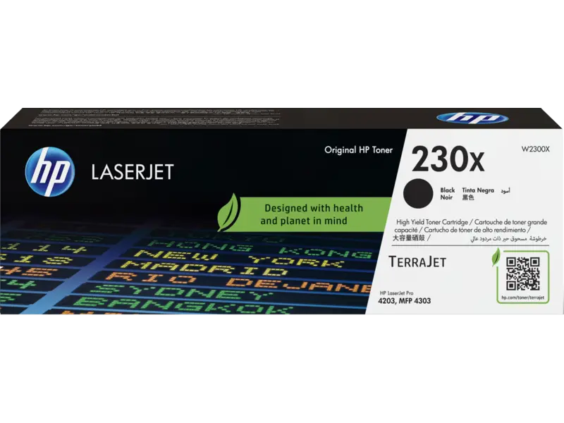 Original HP 230X Schwarz Toner Color LaserJet Pro 4203 / MFP 4303
