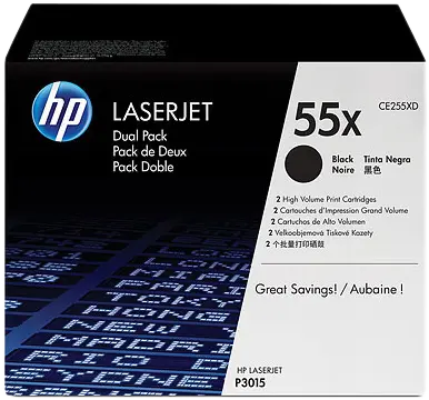 Original HP 55X Multipack Schwarz