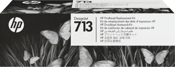 Original HP 713 Druckkopf Schwarz / Cyan / Magenta / Gelb (3ED58A)