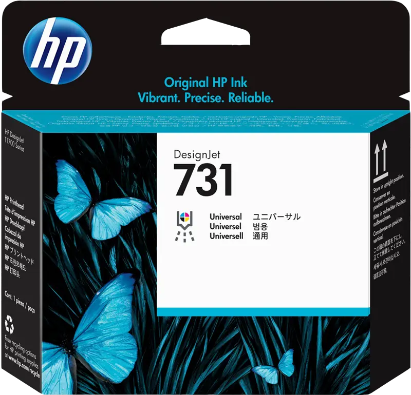 Original HP 731 Druckkopf mehrere Farben (P2V27A)