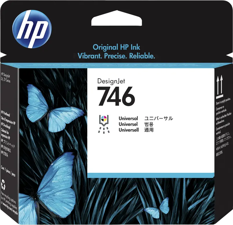 Original HP 746 Druckkopf mehrere Farben (P2V25A)