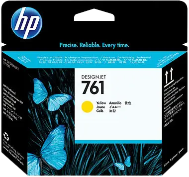 Original HP 761 Druckkopf Gelb (CH645A)