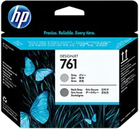 Original HP 761 Druckkopf Grau / Grau (dunkel) (CH647A)