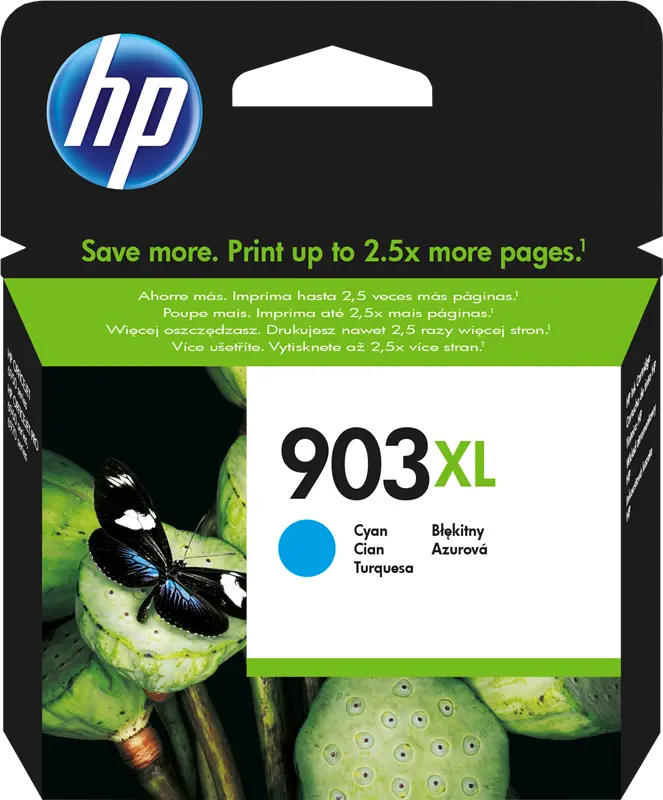 Original HP 903 XL Cyan Druckerpatrone T6M03AE