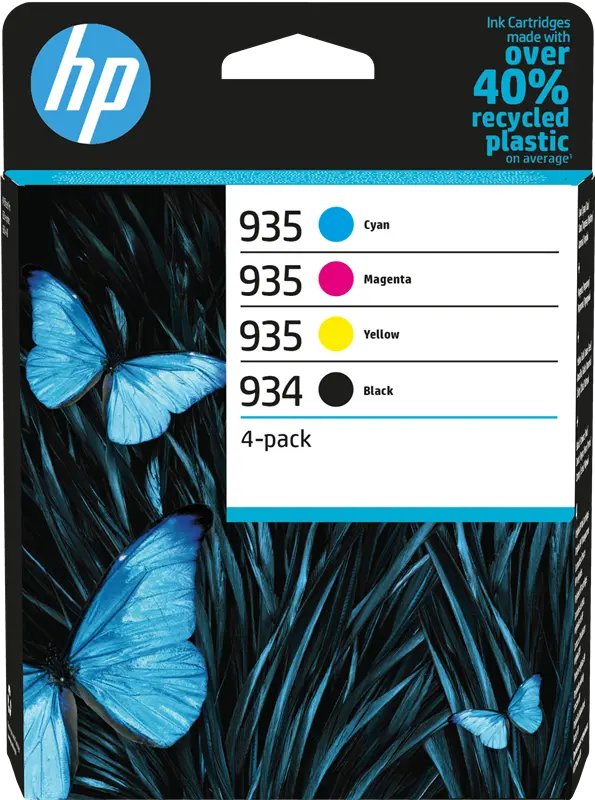 Original HP 934 / 935 Multipack Schwarz / Cyan / Magenta / Gelb
