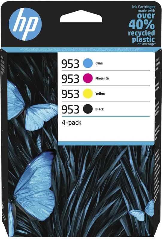 Original HP 953 Multipack Schwarz / Cyan / Magenta / Gelb