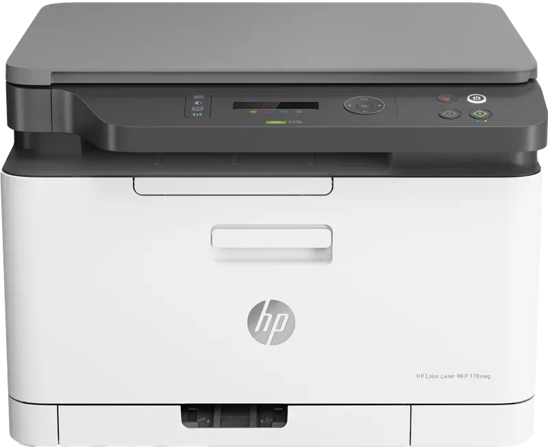 Original HP Color Laser MFP 178nwg Multifunktionsdrucker Grau / Weiss