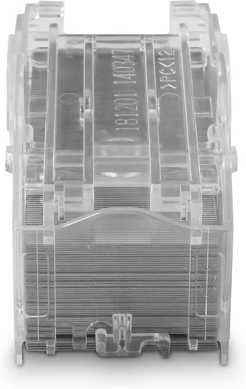 Original HP J8J96A Nachfüllkassette für Heftklammern 5000 Stück Grau / Transparent